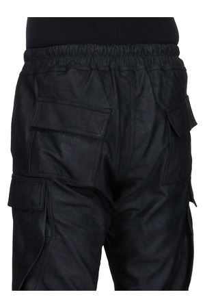 Pantaloni Megacargo slim fit nero RICK OWENS | RU02E1337LBA09